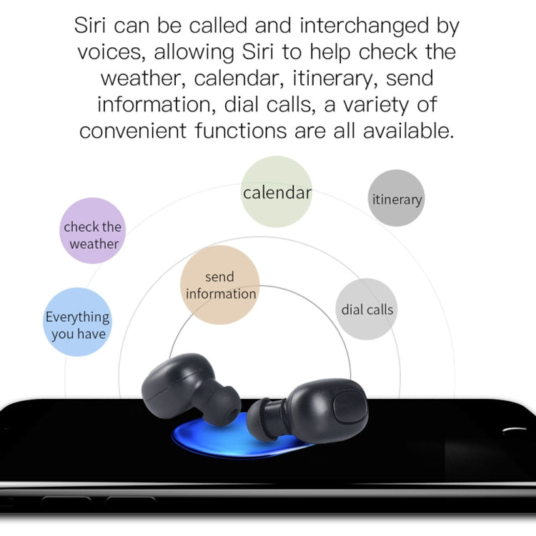 Bluedio TWS T-elf Bluetooth Version 5.0 In-Ear Bluetooth Headset with Headphone Charging Cabin(Red) - TWS Earphone by Bluedio | Online Shopping South Africa | PMC Jewellery | Buy Now Pay Later Mobicred
