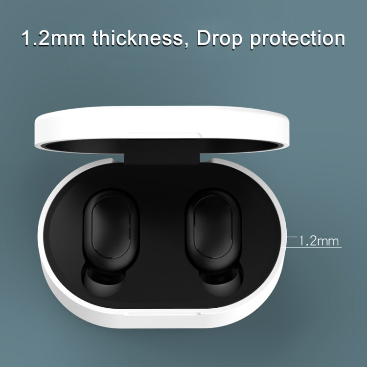 Silicone Charging Box Protective Case for Xiaomi Redmi AirDots / AirDots S / AirDots 2(Mint Green)