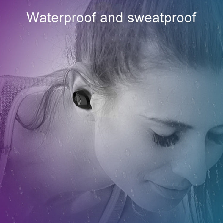 G10 TWS Bluetooth 5.0 Wireless Bluetooth Earphone with Charging Box, Support Digital Display & HD Call & Power Bank(Black)
