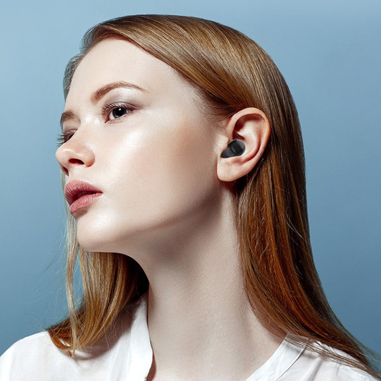 W12 IPX6 Water-resistant Bluetooth 5.0 Touch Wireless Bluetooth Earphone with Charging Box, Support Power Digital Display & Breathing Light Bar & HD Call & Power Bank (Black)
