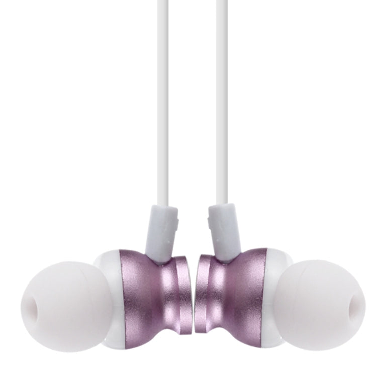 F17 Bluetooth 4.2 Hanging Neck Design Bluetooth Headset, Support Music Play & Switching & Volume Control & Answer(Rose Gold)
