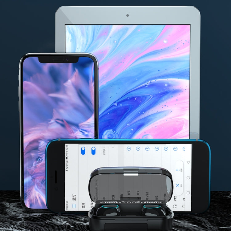 M10 Bluetooth 5.1 TWS Digital Display Wireless Bluetooth Earphone with Charging Box, Support Touch & Siri & Battery Display(Black) - TWS Earphone by PMC TechLife | Online Shopping South Africa | PMC TechLife