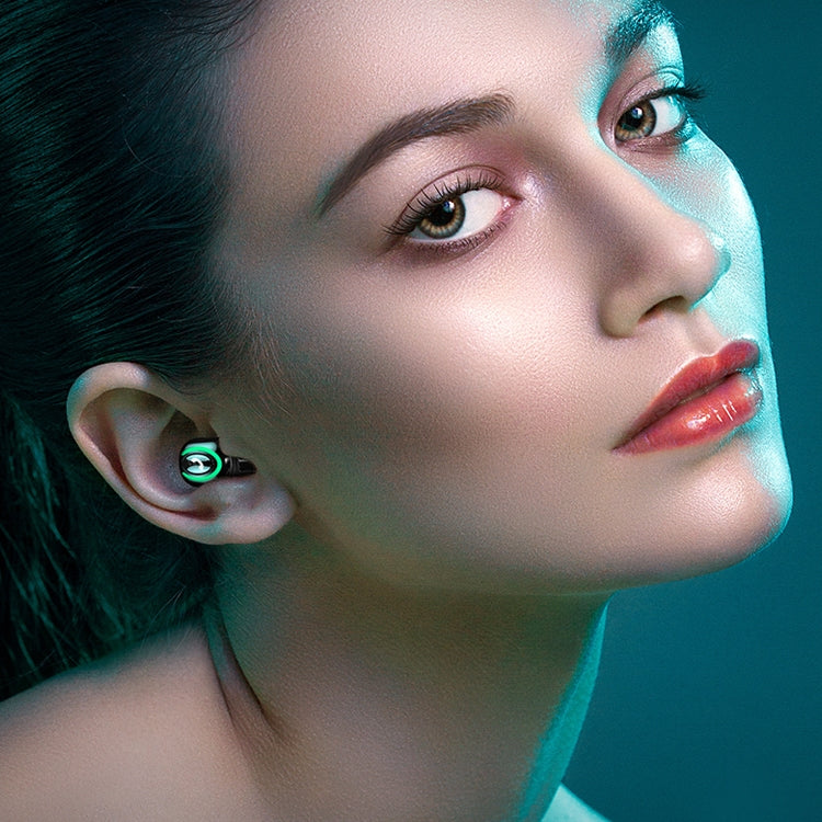 M9 Bluetooth 5.1 Business Style In-ear Stereo Wireless Bluetooth Earphone(Blue) - Bluetooth Earphone by PMC TechLife | Online Shopping South Africa | PMC TechLife