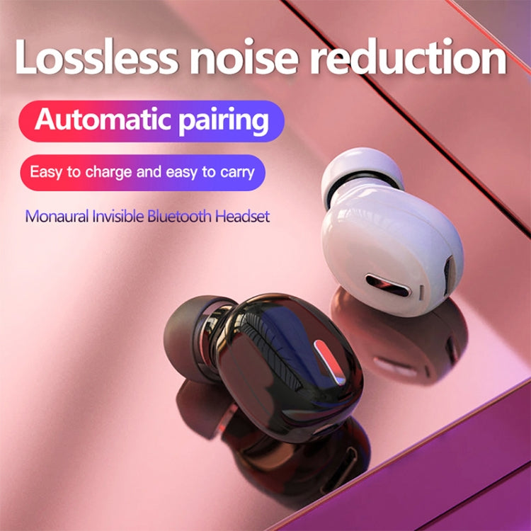 X9 Wireless Bluetooth 5.0 Mini In-Ear Unilateral Earphone(White) - Bluetooth Earphone by PMC TechLife | Online Shopping South Africa | PMC TechLife