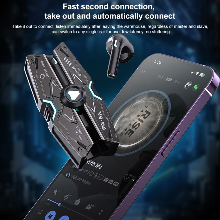 WEKOME VB06 Mech Series Metal Bluetooth Earphone (Tarnish) - free shipping - PMC Jewellery - Order now!