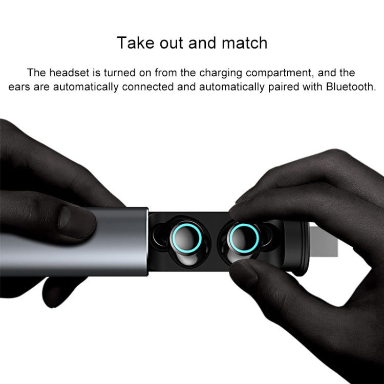 S5 Twins Sports Magnetic Ear-in TWS Bluetooth V5.0 Wireless Earphones(Red)