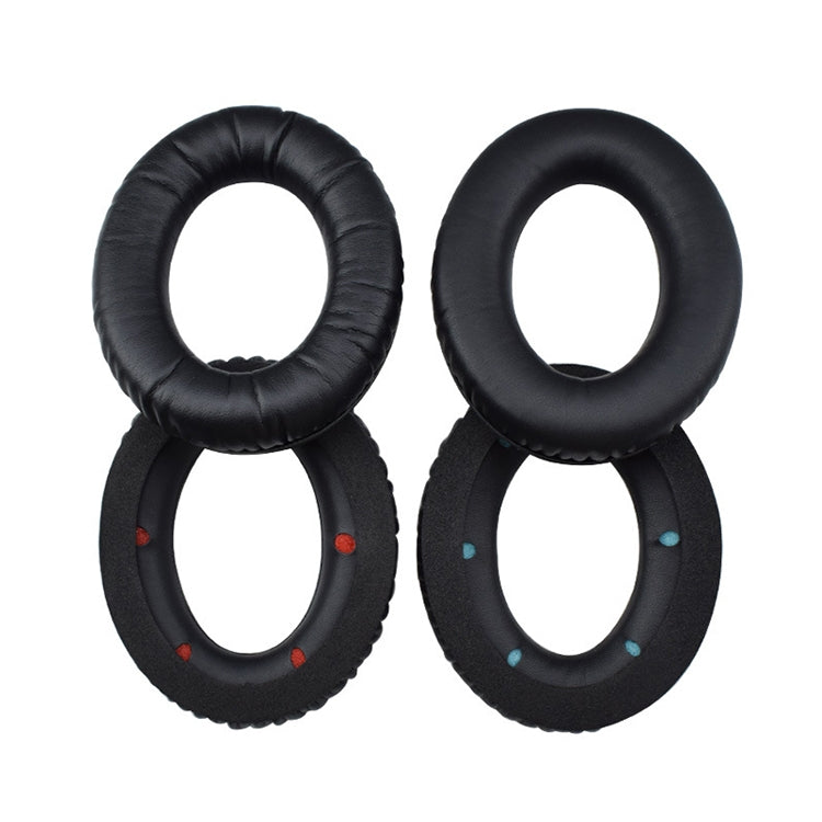 2 PCS For Kingston Hyper X Cloud Revolver S Soft Sponge Earphone Protective Cover Earmuffs (Blue)