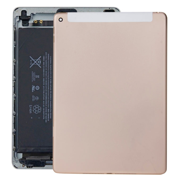 Battery Back Housing Cover for iPad Air 2 / iPad 6 (3G Version) (Gold)
