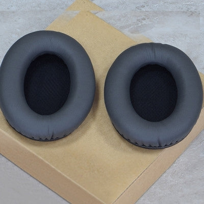 1 Pair Soft Earmuff Headphone Jacket with Black Soundproof Cotton for BOSE QC2 / QC15 / AE2 / QC25 (Dark Grey)