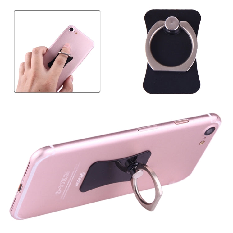 Universal 360 Degree Rotation Ring Phone Holder Stand(Black) - Ring Holder by PMC Jewellery | Online Shopping South Africa | PMC Jewellery | Buy Now Pay Later Mobicred