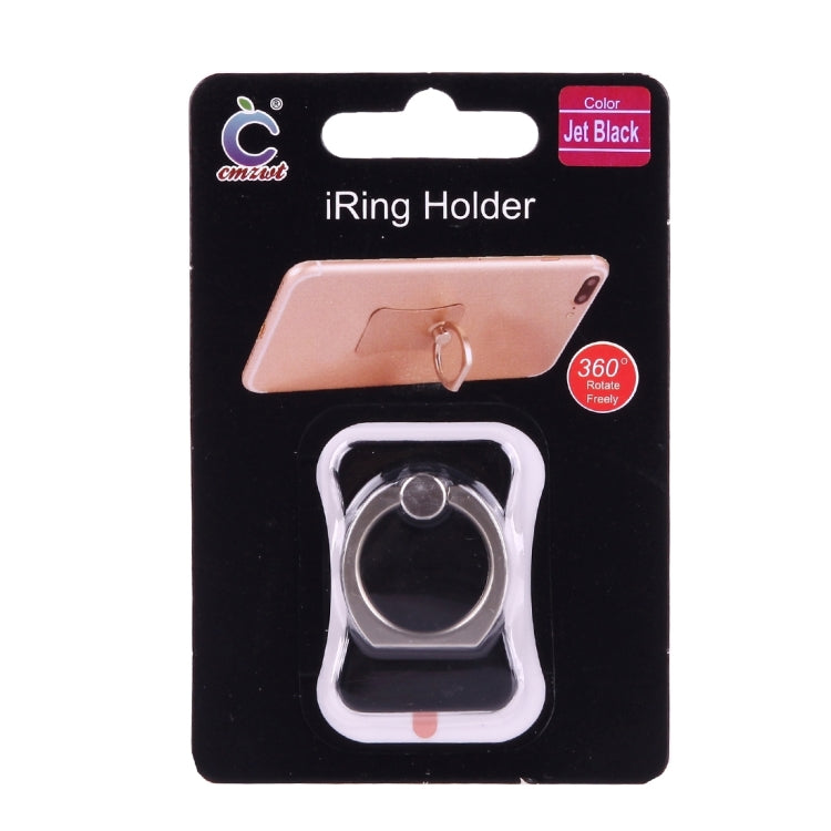 Universal 360 Degree Rotation Ring Phone Holder Stand(Black) - Ring Holder by PMC Jewellery | Online Shopping South Africa | PMC Jewellery | Buy Now Pay Later Mobicred