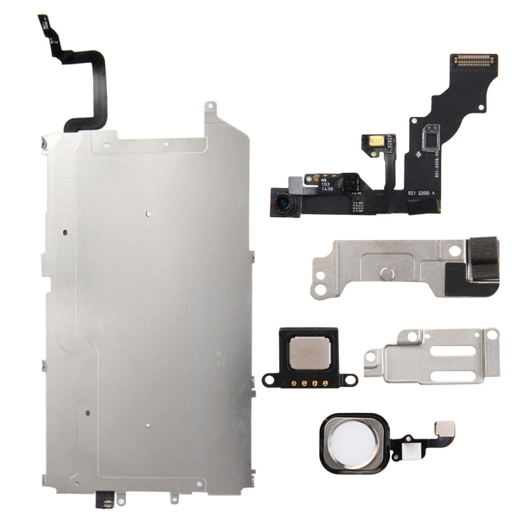 6 in 1 for iPhone 6 Plus LCD Repair Accessories Part Set(White)