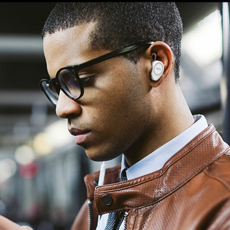 QCY J11 Universal Driving Wireless Bluetooth 4.1 Earphone with Mic for Smart Phones or Other Bluetooth Devices, Effective Bluetooth Distance: 10M(Black) - Bluetooth Earphone by QCY | Online Shopping South Africa | PMC Jewellery | Buy Now Pay Later Mobicred
