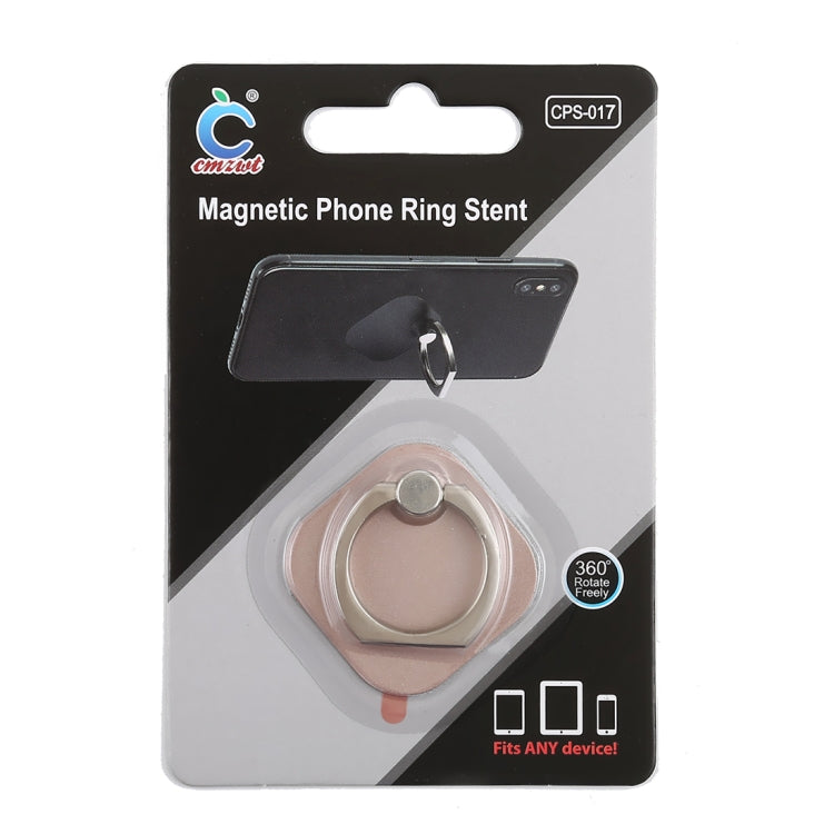 Ring Phone Metal Holder for iPad, iPhone, Galaxy, Huawei, Xiaomi, LG, HTC and Other Smart Phones (Rose Gold) - Ring Holder by PMC TechLife | Online Shopping South Africa | PMC TechLife