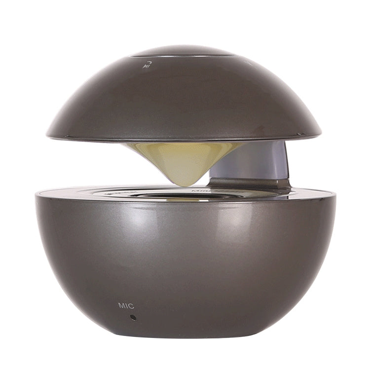 BT-118 Mini Wireless Bluetooth Speaker with Breathing Light, Support Hands-free / TF Card / AUX(Grey)