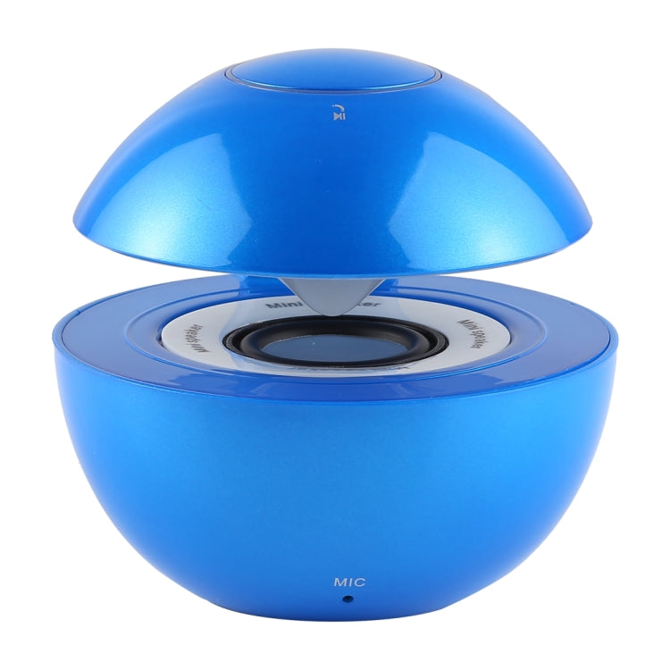 BT-118 Mini Wireless Bluetooth Speaker with Breathing Light, Support Hands-free / TF Card / AUX(Blue)