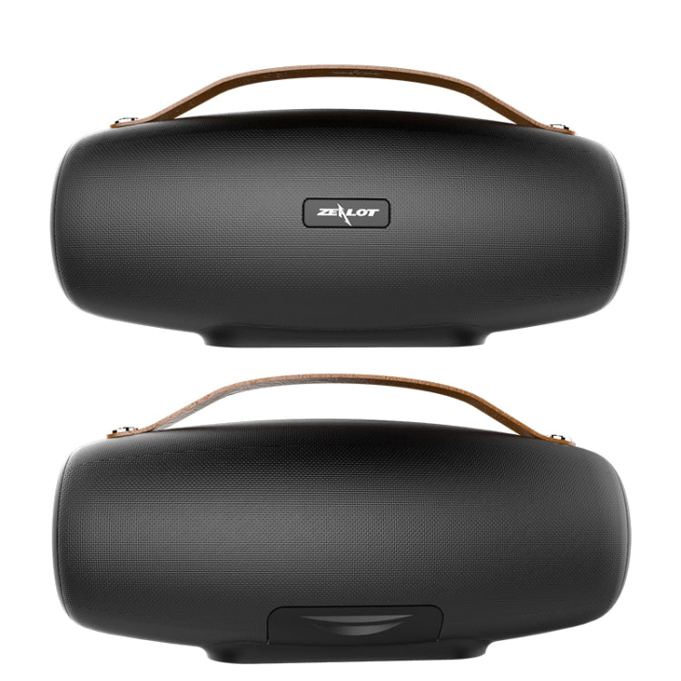 ZEALOT S27 Multifunctional Bass Wireless Bluetooth Speaker, Built-in Microphone, Support Bluetooth Call & AUX & TF Card & 1x93mm + 2x66mm Speakers(Black)