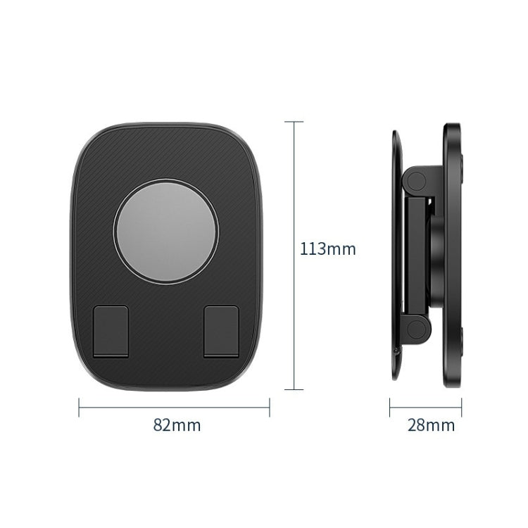 FD5 B028 Foldable Rotating Desktop Phone Tablet Holder (Black)