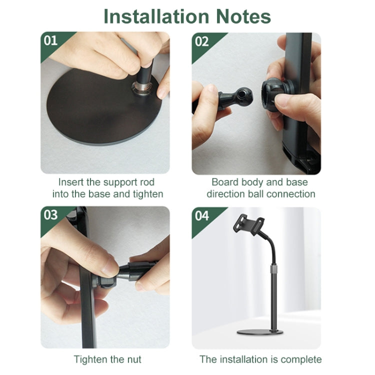 ZM17 Retractable Rotatable Outdoor Selfie Desktop Phone Stand for 4.6-7.8 inch Mobile Phones / Tablets (White) - Desktop Holder by PMC TechLife | Online Shopping South Africa | PMC TechLife