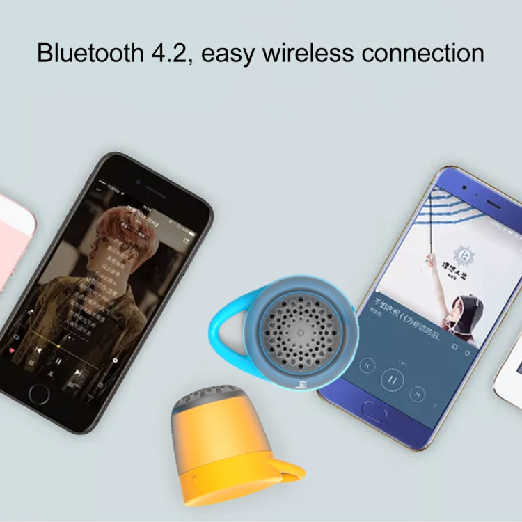 Universe XHH-T502 Portable Loudspeakers Mini Wireless Bluetooth V4.2 Speaker, Support Hands-free / Support TF Music Player(Green)