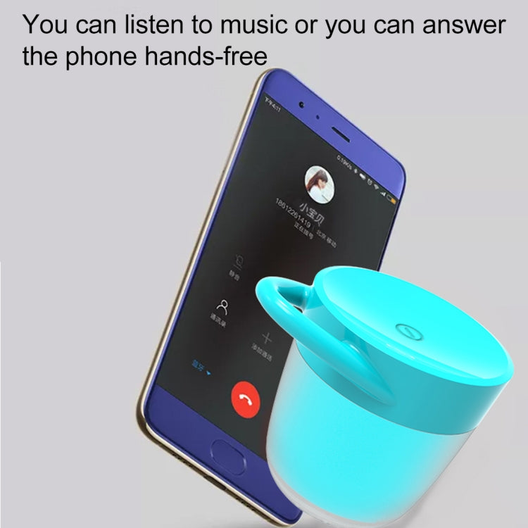 Universe XHH-T502 Portable Loudspeakers Mini Wireless Bluetooth V4.2 Speaker, Support Hands-free / Support TF Music Player(Green)