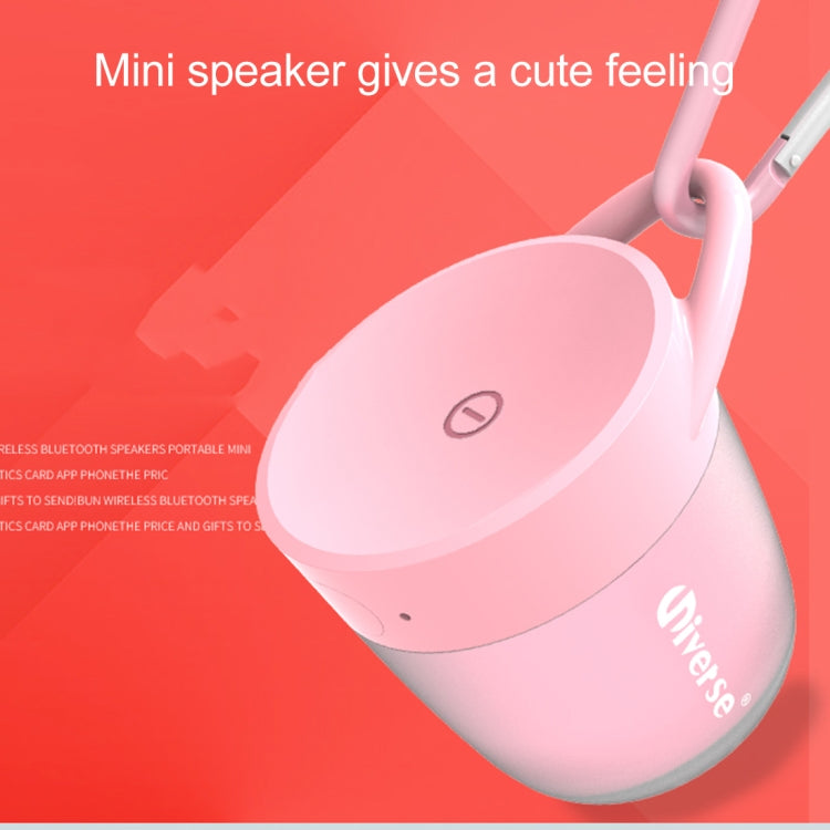 Universe XHH-T502 Portable Loudspeakers Mini Wireless Bluetooth V4.2 Speaker, Support Hands-free / Support TF Music Player(Green)