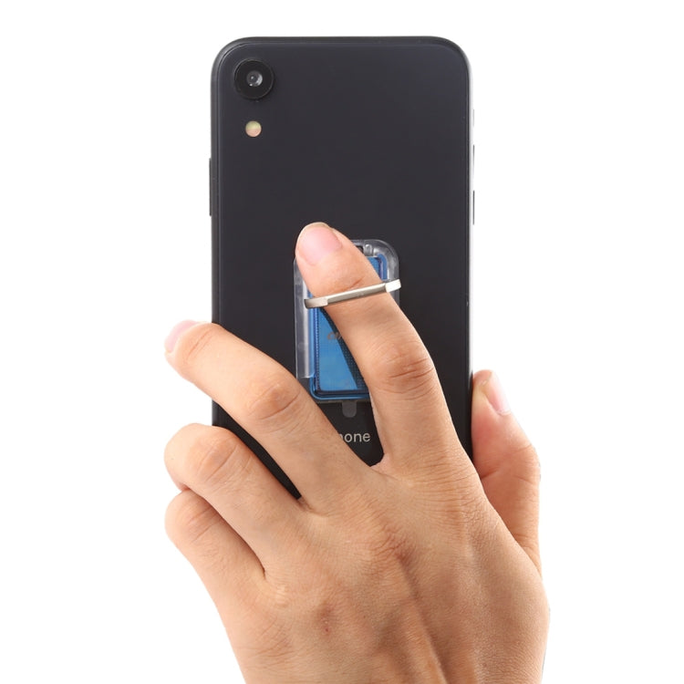 CPS-013 360 Degrees Rotate Freely Removable Magnetic Ring Stand Phone Holder, Support Wireless Charging(Blue) - Ring Holder by PMC TechLife | Online Shopping South Africa | PMC TechLife
