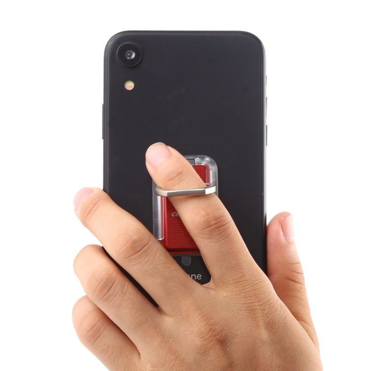 CPS-013 360 Degrees Rotate Freely Removable Magnetic Ring Stand Phone Holder, Support Wireless Charging(Red) - Ring Holder by PMC TechLife | Online Shopping South Africa | PMC TechLife