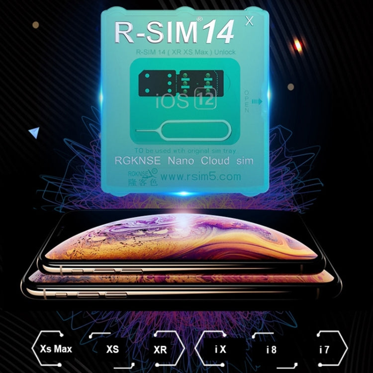 R-SIM 14 V18 Ultra Universal ICCID SIM Unlock Card for iPhone X, XS, XR, XS Max, 8 & 8 Plus, 7 & 7 Plus - Unlock SIM Card by PMC Jewellery | Online Shopping South Africa | PMC Jewellery | Buy Now Pay Later Mobicred