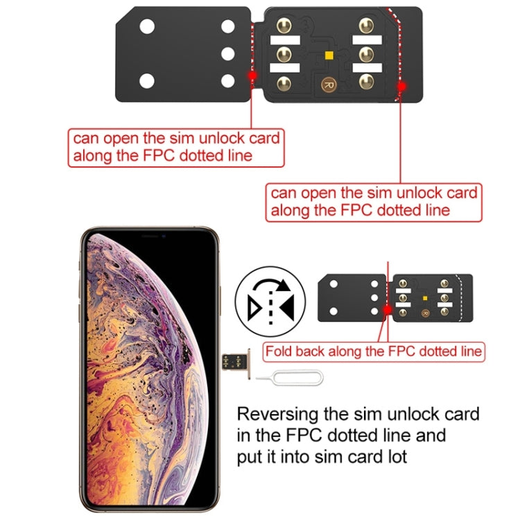 R-SIM 14 V18 Ultra Universal ICCID SIM Unlock Card for iPhone X, XS, XR, XS Max, 8 & 8 Plus, 7 & 7 Plus - Unlock SIM Card by PMC Jewellery | Online Shopping South Africa | PMC Jewellery | Buy Now Pay Later Mobicred