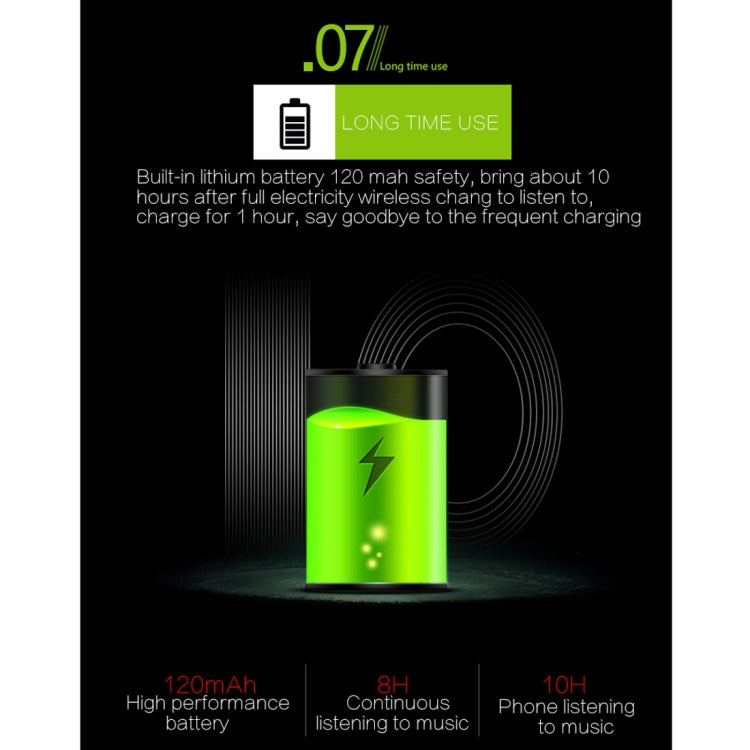 S20 Magnetic Switch Sweatproof Motion Wireless Bluetooth In-Ear Headset with Indicator Light & Mic, Distance: 10m, For iPad, Laptop, iPhone, Samsung, HTC, Huawei, Xiaomi, and Other Smart Phones(Black)