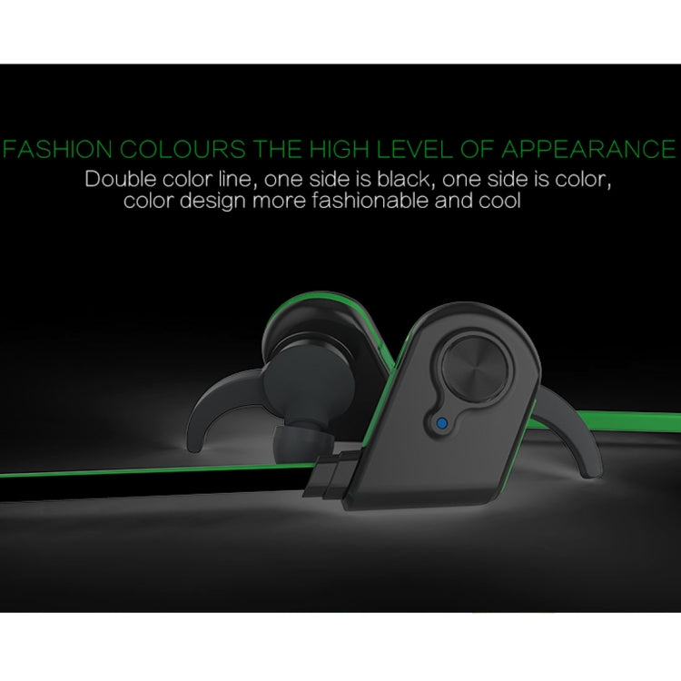 S20 Magnetic Switch Sweatproof Motion Wireless Bluetooth In-Ear Headset with Indicator Light & Mic, Distance: 10m, For iPad, Laptop, iPhone, Samsung, HTC, Huawei, Xiaomi, and Other Smart Phones(Black)