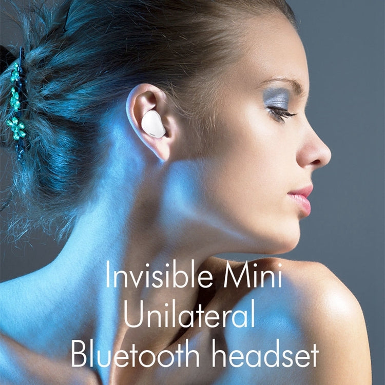 REMAX RB-T21 Mini In-Ear Wireless Bluetooth V4.1 Earphones, For iPad, iPhone, Galaxy, Huawei, Xiaomi, LG, HTC and Other Smart Phones(White)