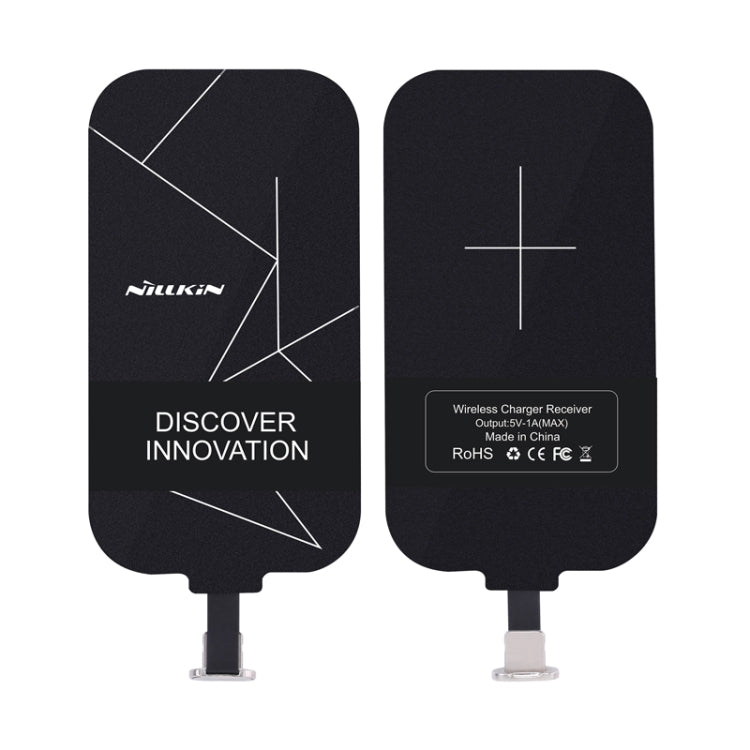 NILLKIN Magic Tag QI Standard Wireless Charging Receiver for iPhone 7 / 6s / 6 / 5S / 5, with 8 Pin Port, Length: 98mm