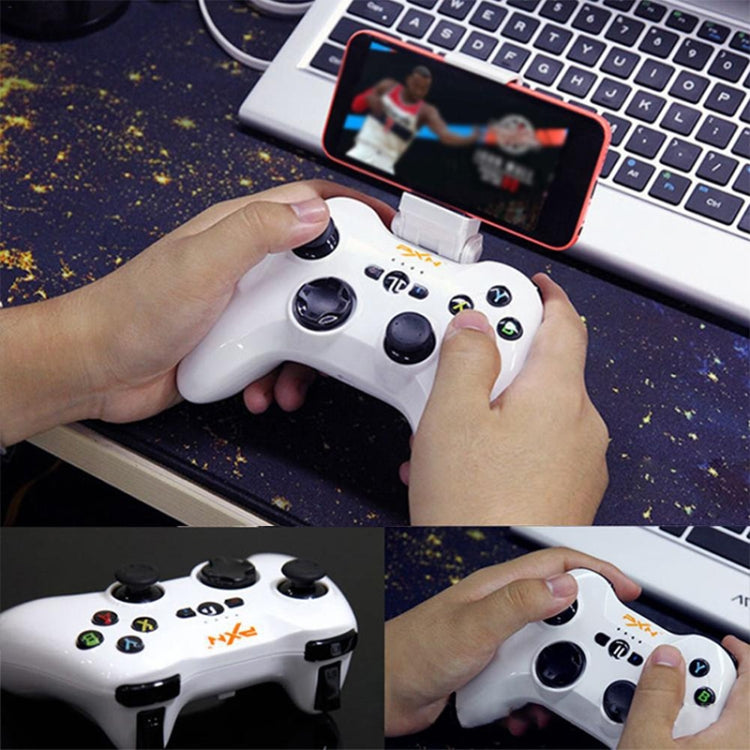 PXN PXN-6603 MFI Mobile Phone Wireless Bluetooth Game Handle Controller, Compatible with iOS System(Black) - free shipping - PMC Jewellery - Order now!