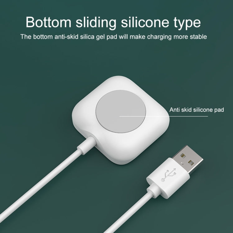 For OPPO Watch 41mm Smart Watch Magnetic Charger Charging Base(White) - by PMC Jewellery | Online Shopping South Africa | PMC Jewellery | Buy Now Pay Later Mobicred