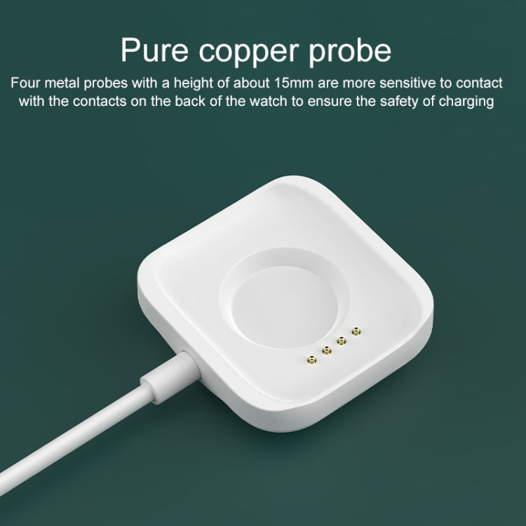 For OPPO Watch 41mm Smart Watch Magnetic Charger Charging Base(White) - by PMC Jewellery | Online Shopping South Africa | PMC Jewellery | Buy Now Pay Later Mobicred