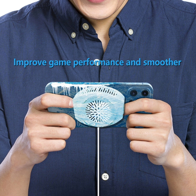 ETG755 15W Refrigeration Magnetic Wireless Charger(Grey) - Wireless Charger by PMC TechLife | Online Shopping South Africa | PMC TechLife