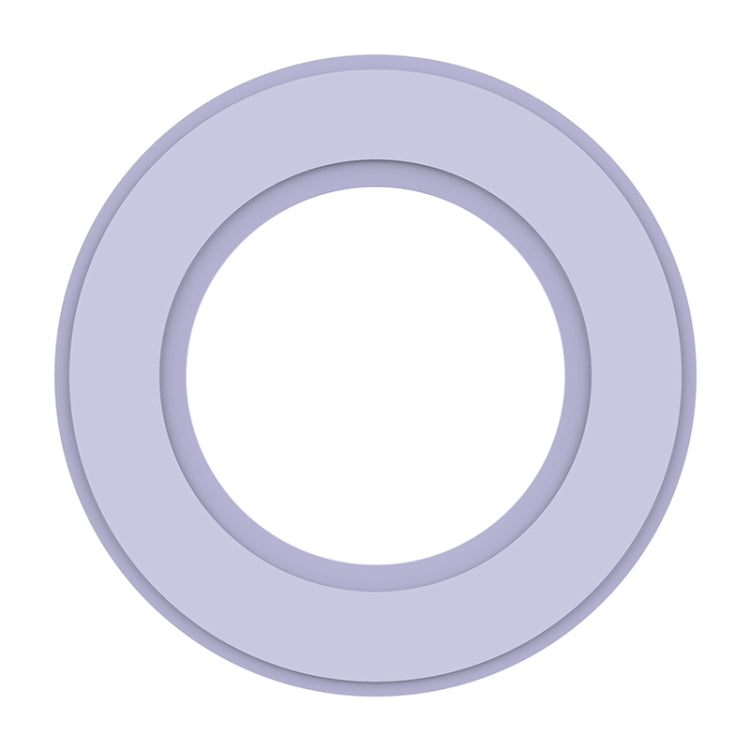 2 PCS NILLKIN Portable PU Leather Magnetic Ring Sticker (Purple) - Hand-Sticking Bracket by NILLKIN | Online Shopping South Africa | PMC Jewellery | Buy Now Pay Later Mobicred