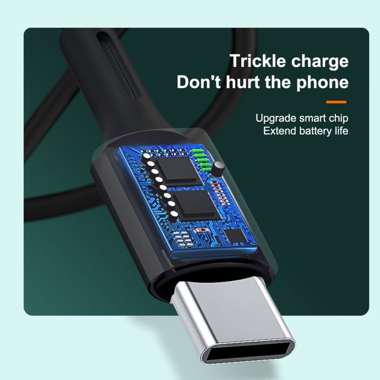 WK WDC-136 USB to 8 Pin 3A Fast Charing Data Cable(Black) - Normal Style Cable by WK | Online Shopping South Africa | PMC TechLife