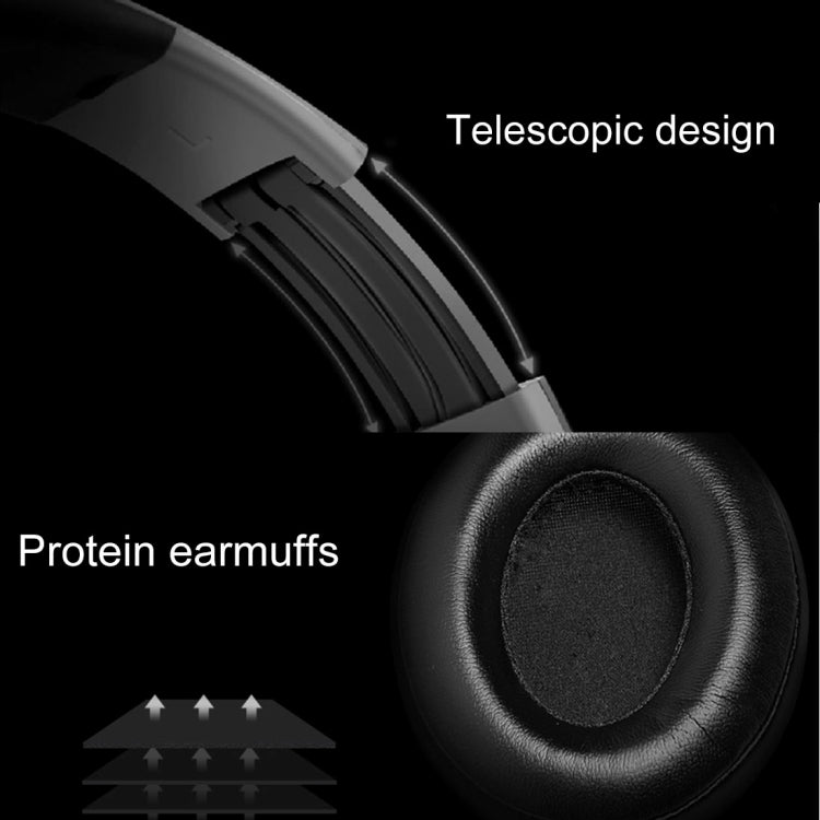 ZEALOT B570 Stereo Wired Wireless Bluetooth Subwoofer Headset with LED Color Screen Design & HD Microphone & FM, For Mobile Phones & Tablets & Laptops, Support 32GB TF Card Maximum(Grey)