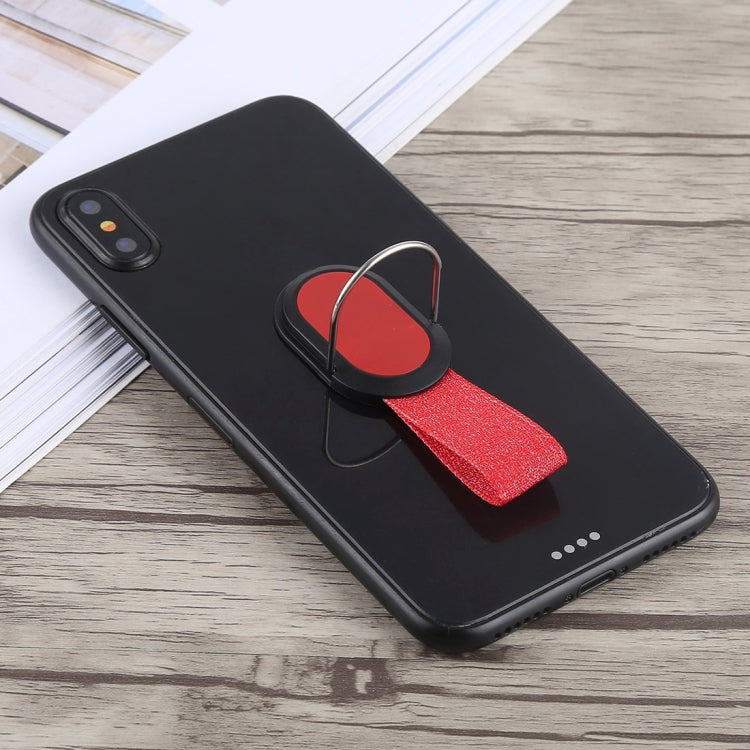 CPS-016 Universal Finger Strap Grip Self Holder Mobile Phone Stand(Red) - Ring Holder by PMC TechLife | Online Shopping South Africa | PMC TechLife
