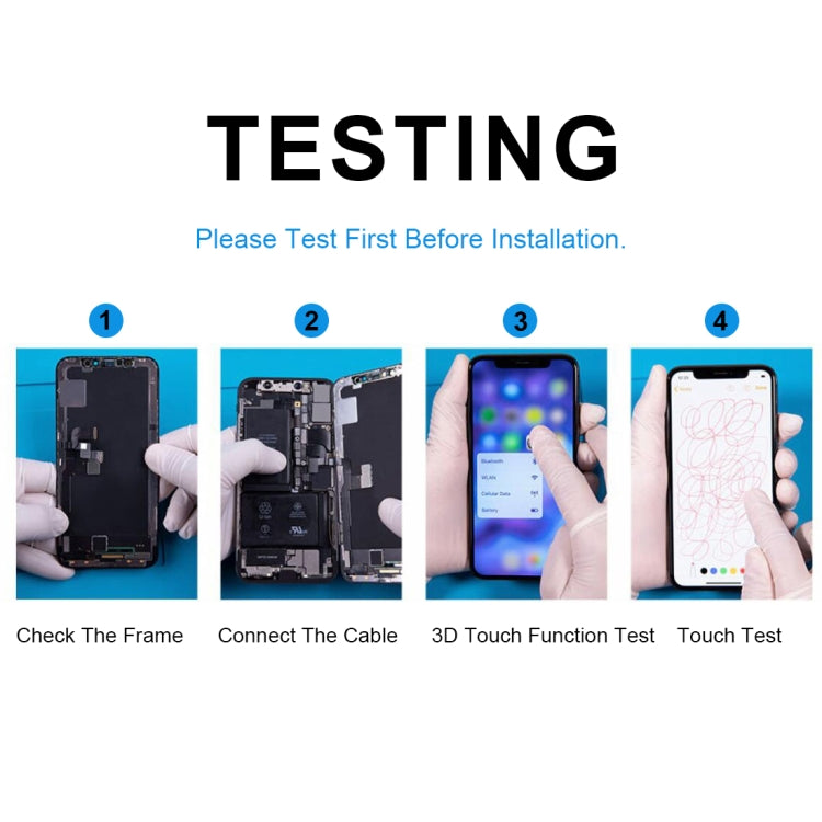 GX OLED LCD Screen for iPhone XS Max with Digitizer Full Assembly - free shipping - PMC Jewellery - Order now!