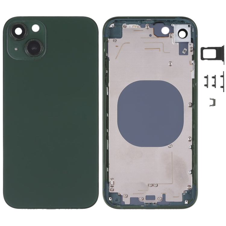 Back Housing Cover with Appearance Imitation of iP13 for iPhone XR(Green)