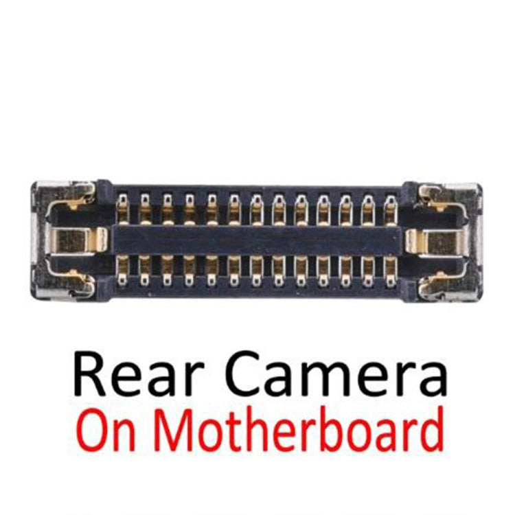Rear Back Camera FPC Connector On Motherboard for iPhone XR - Others by PMC TechLife | Online Shopping South Africa | PMC TechLife
