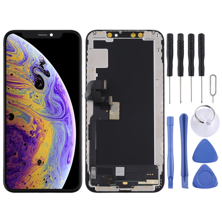 GX Soft OLED LCD Screen for iPhone XS with Digitizer Full Assembly - free shipping - PMC Jewellery - Order now!