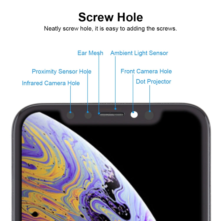 GX Soft OLED LCD Screen for iPhone XS with Digitizer Full Assembly - free shipping - PMC Jewellery - Order now!
