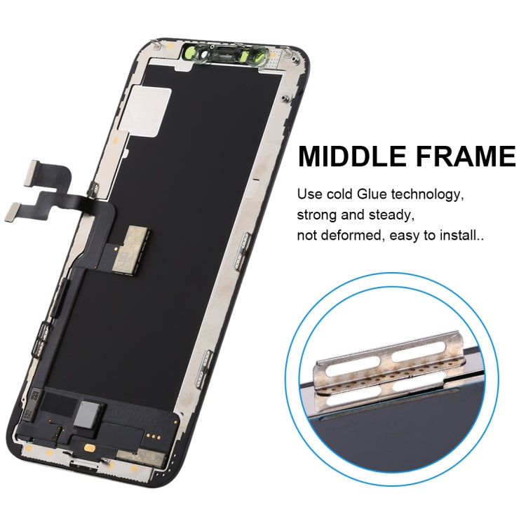 GX Soft OLED LCD Screen for iPhone XS with Digitizer Full Assembly - free shipping - PMC Jewellery - Order now!