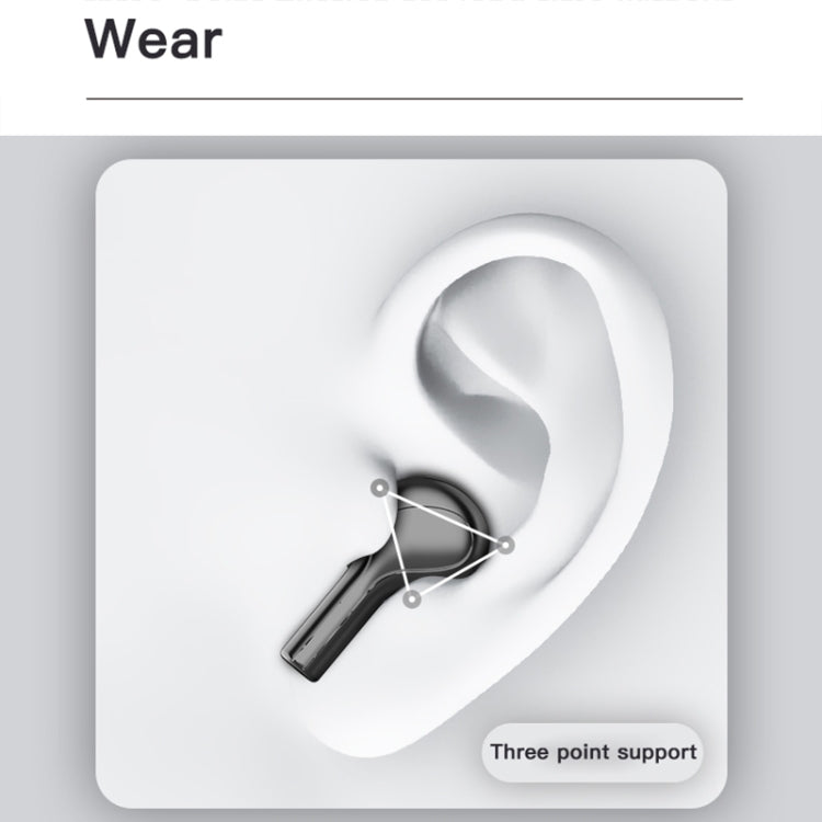 278 TWS External Noise Cancelling Touch Bluetooth Earphone with Charging Box, Support Three-screen Battery Display & Power Bank & Call & Voice Assistant(White)