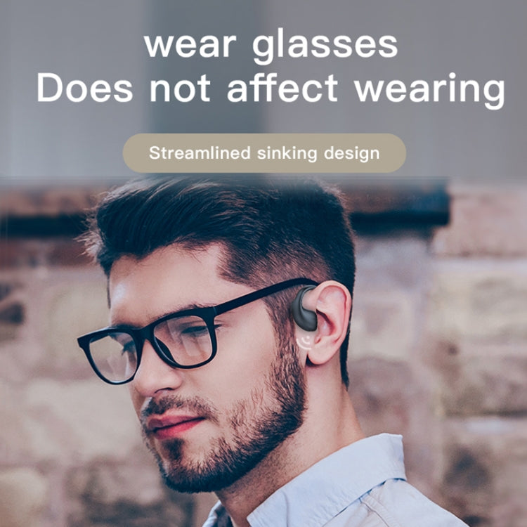 G100 Bluetooth 5.0 Wireless Ear-mounted Sports Waterproof Bone Conduction Earphone (Black) - Neck-mounted Earphone by PMC TechLife | Online Shopping South Africa | PMC TechLife